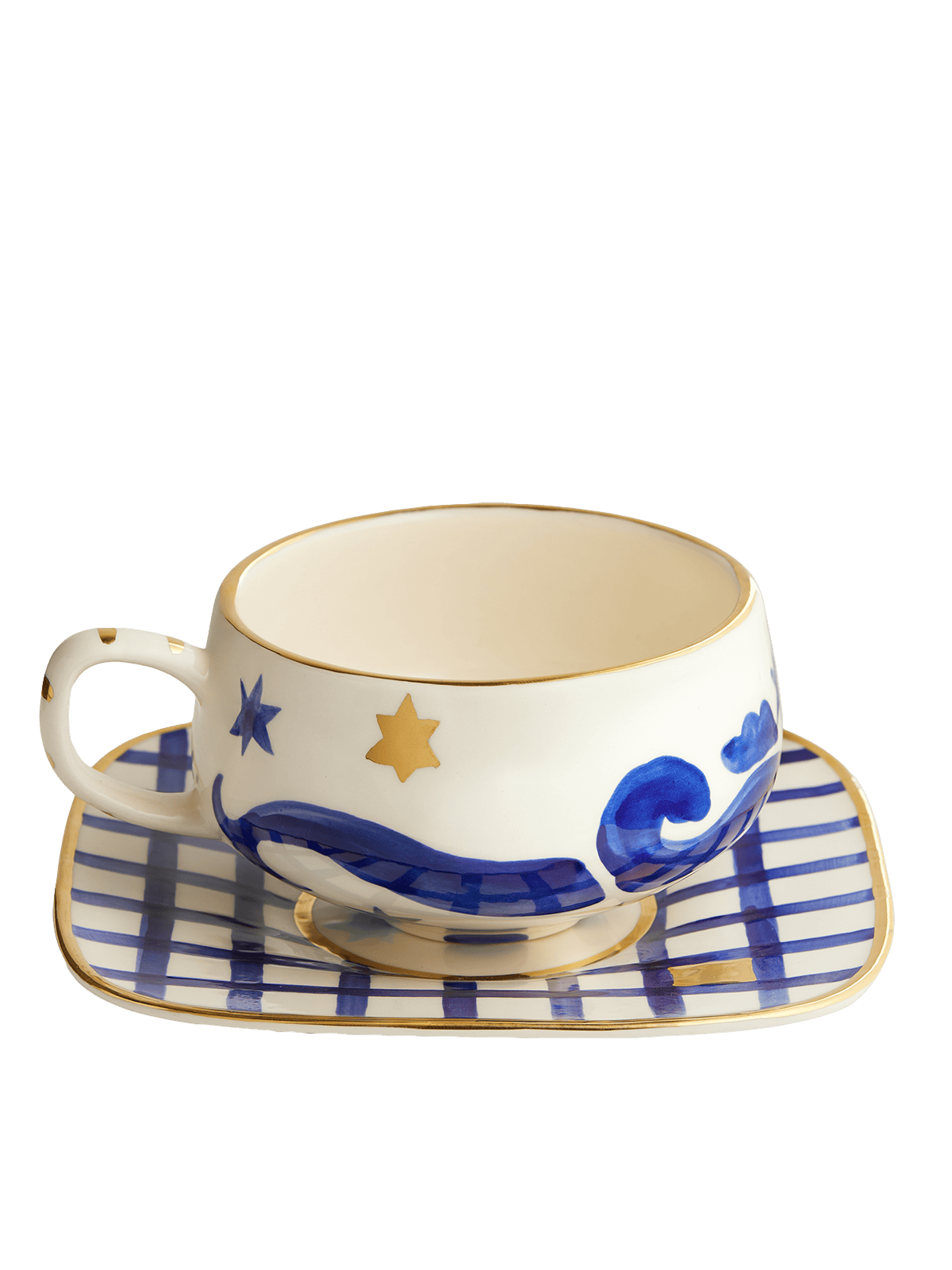 Drak šálek s podšálkem