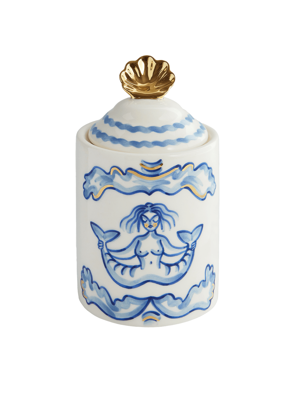 Siren sugar bowl