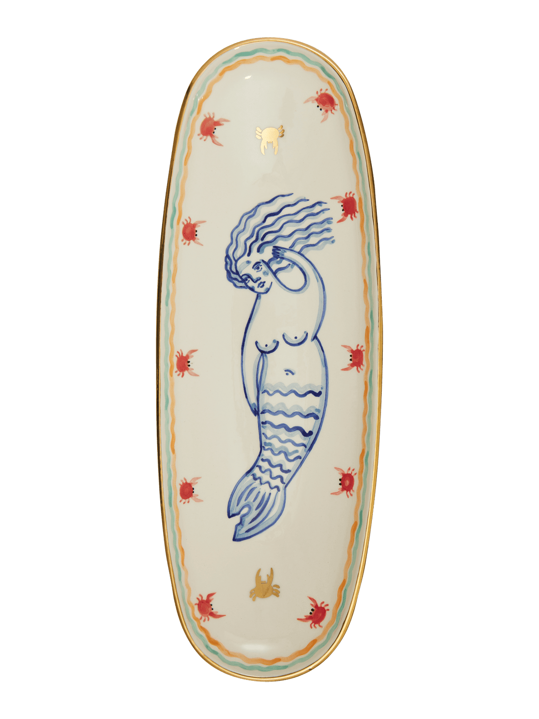 Siren oválný talíř