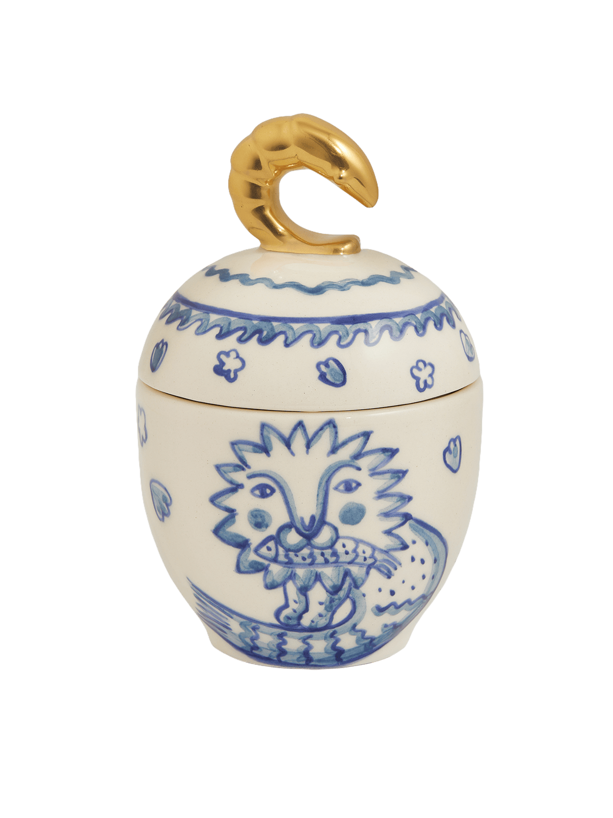 Tiger sugar bowl