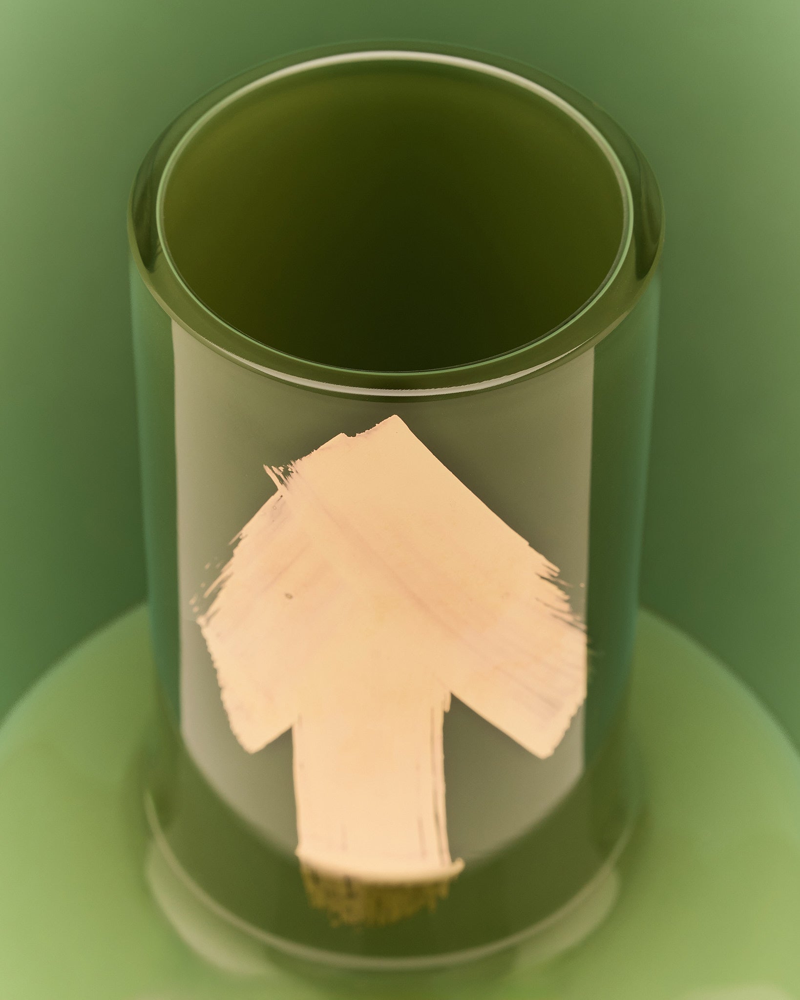 Unnamed Baby vase - Pea Green