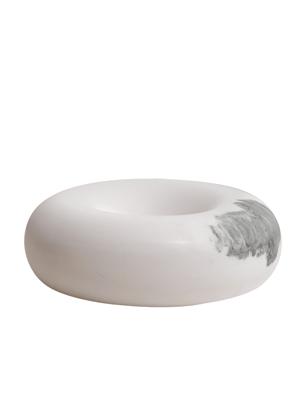 Arabescato marble incense holder