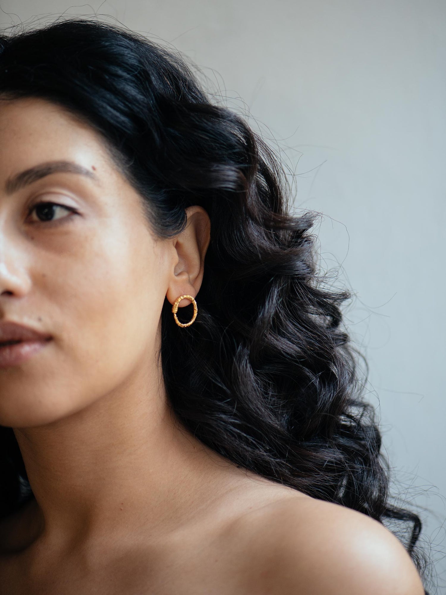 Comets oválné náušnice