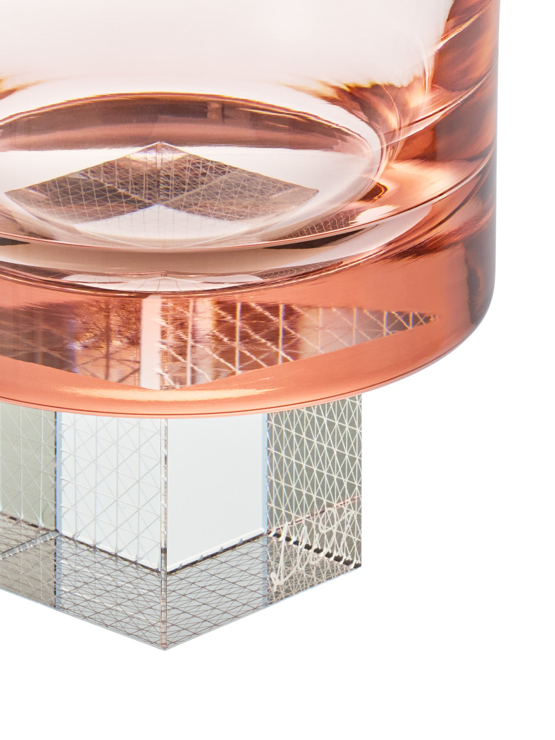 Rose Whisky Cube sklenice