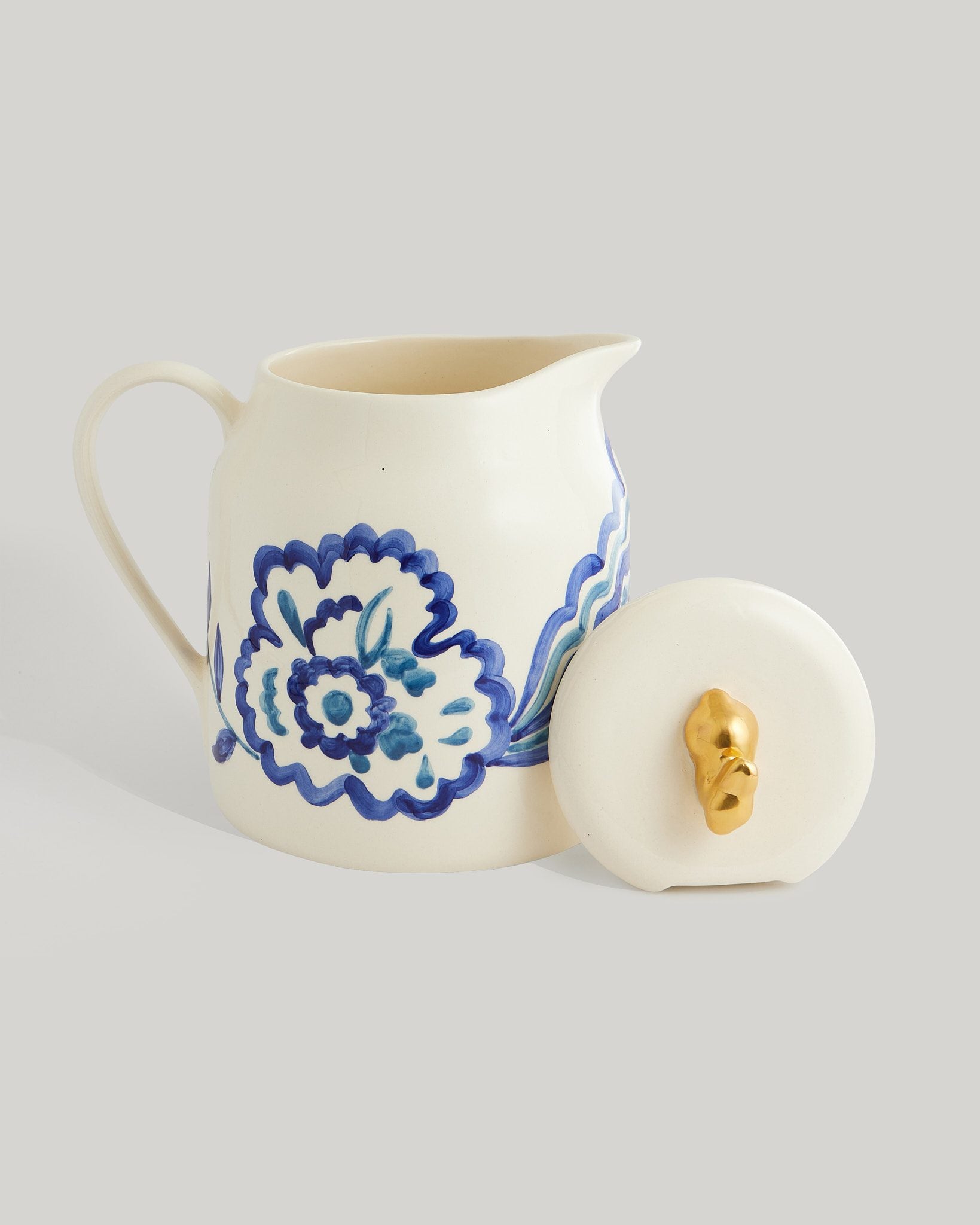 Indigo teapot