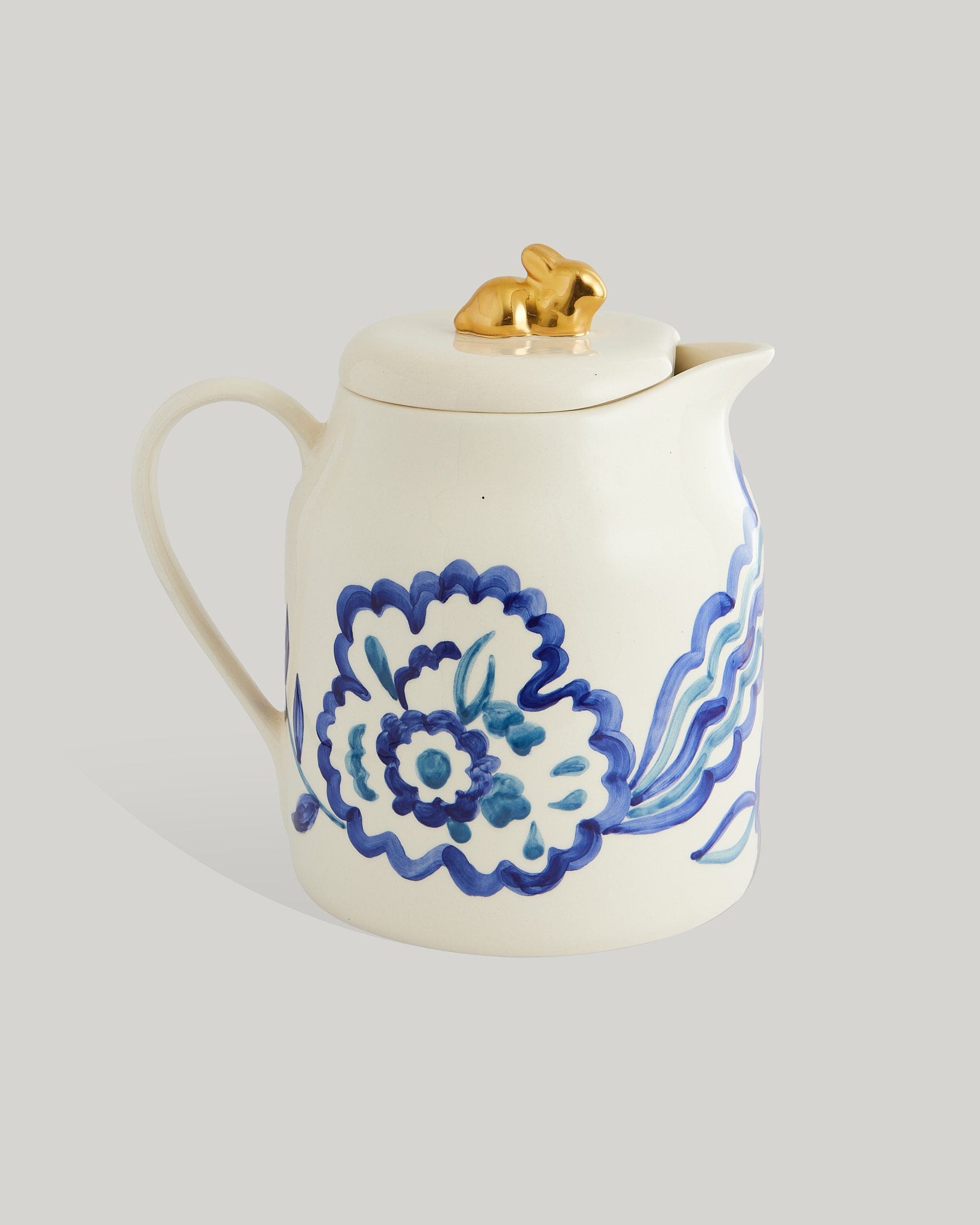Indigo teapot