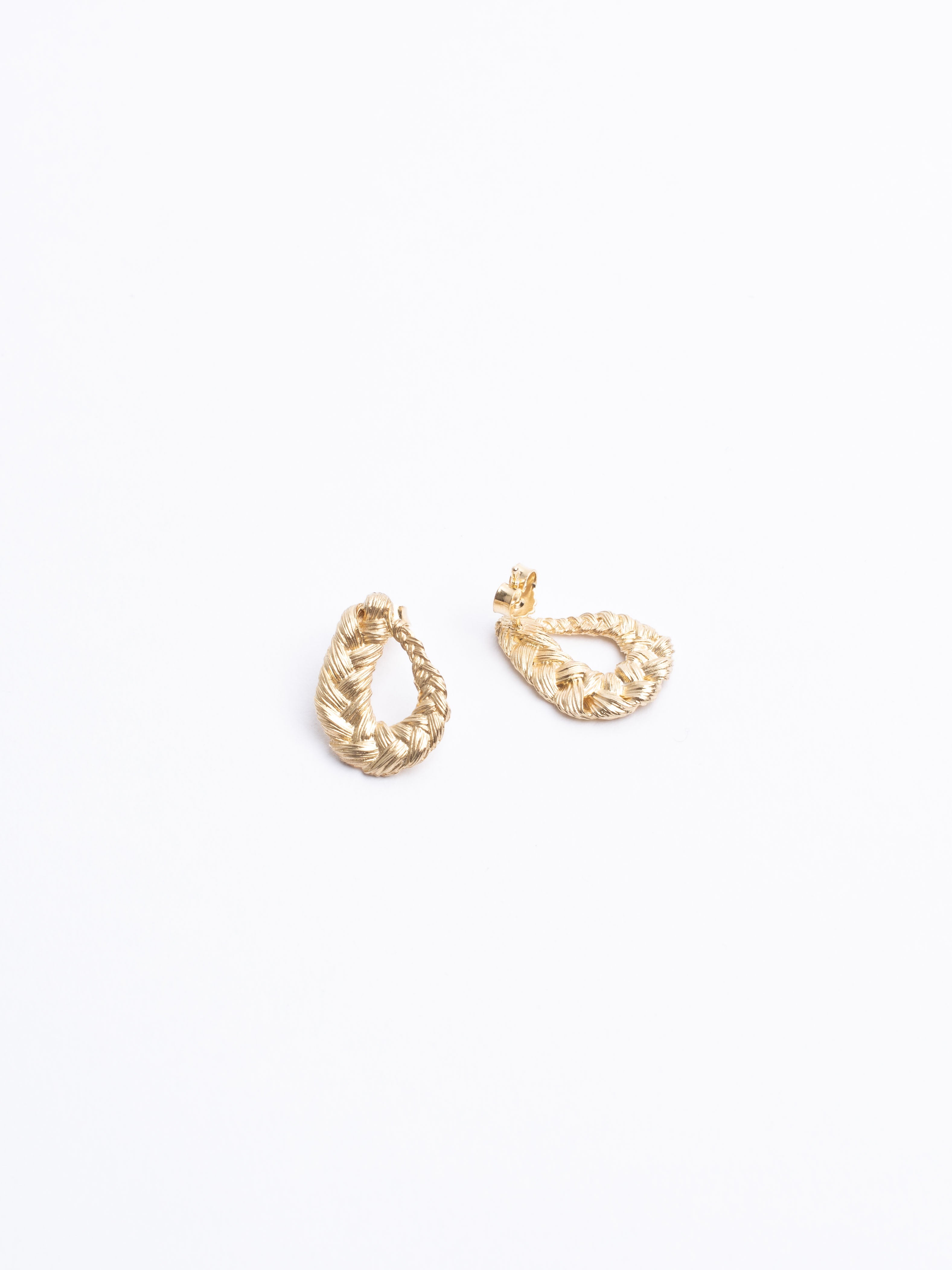 Pigtail earrings