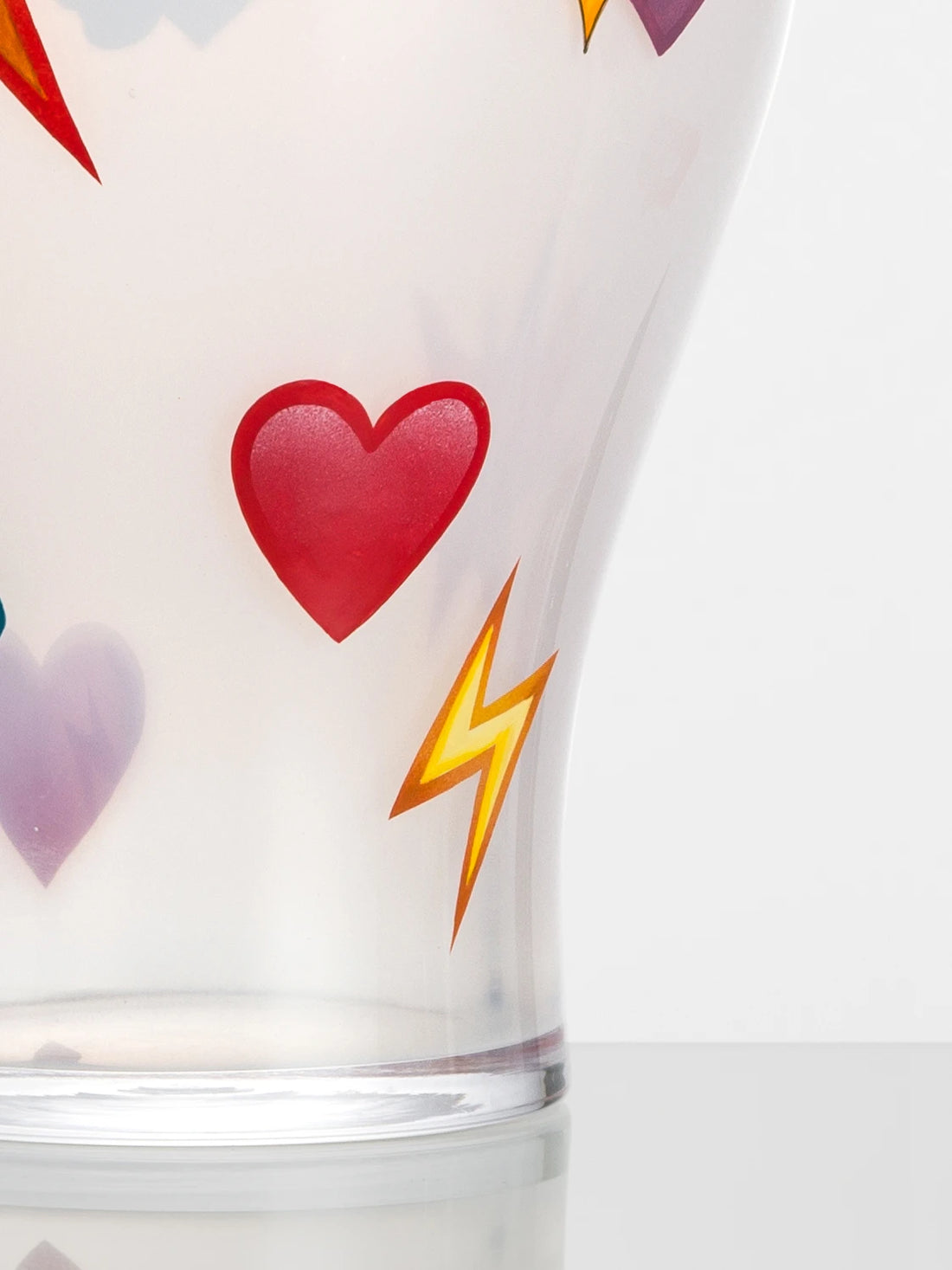Colorful emoji vase