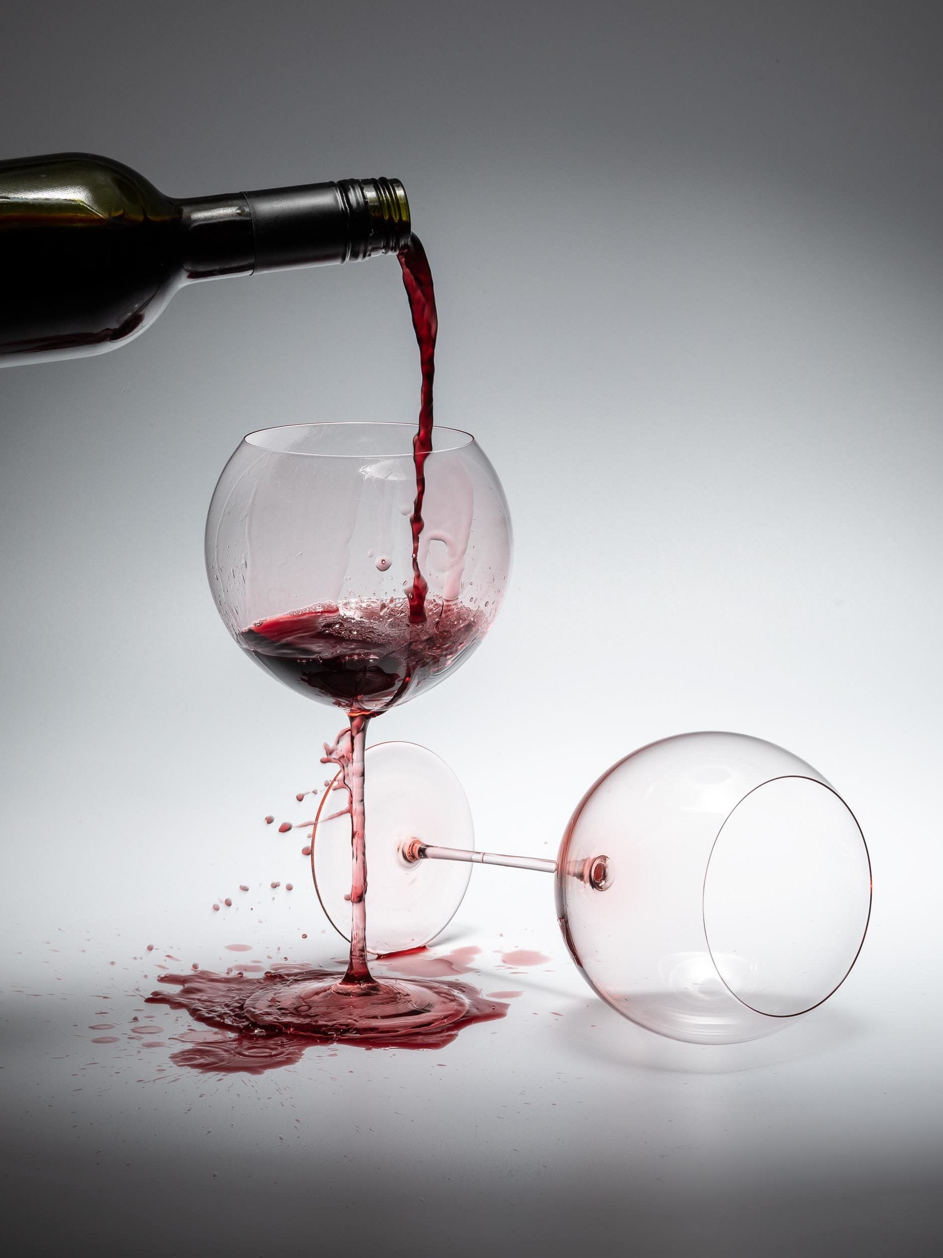 Bubbles wine glasses 600 ml (set of 2)