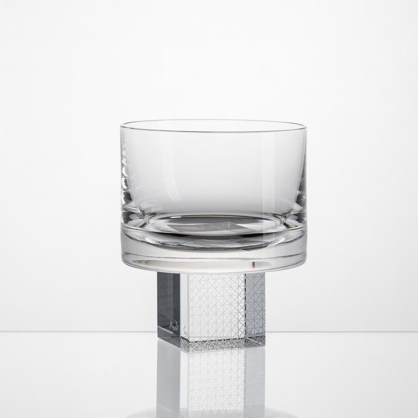 Clear Whisky Cube sklenice