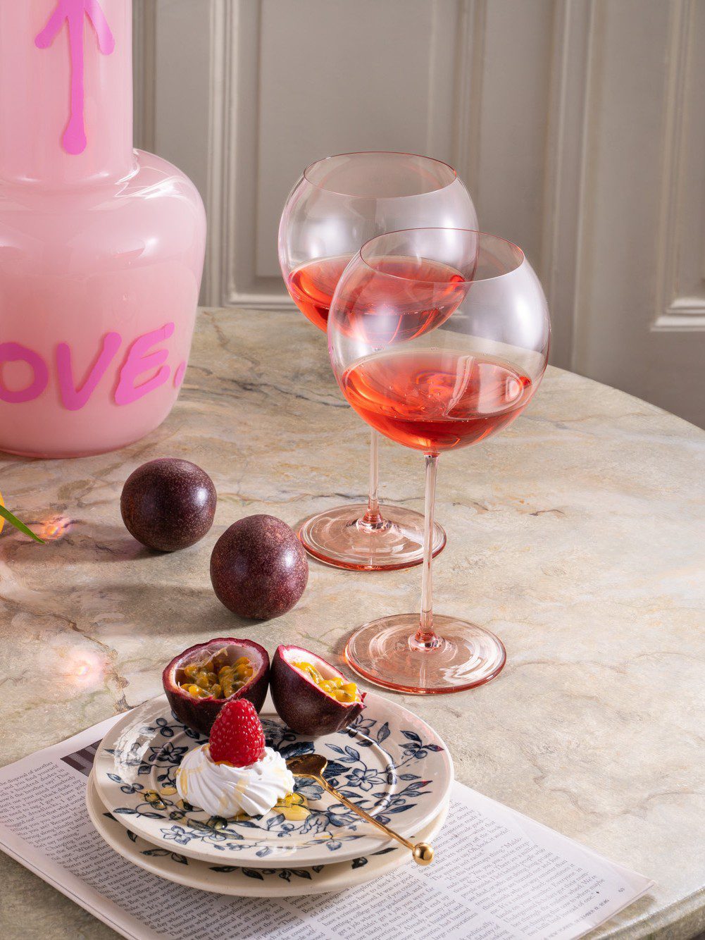 Bubbles wine glasses 600 ml (set of 2)