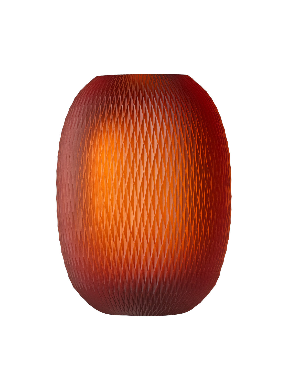 Metamorphosis vase 30 - Amber