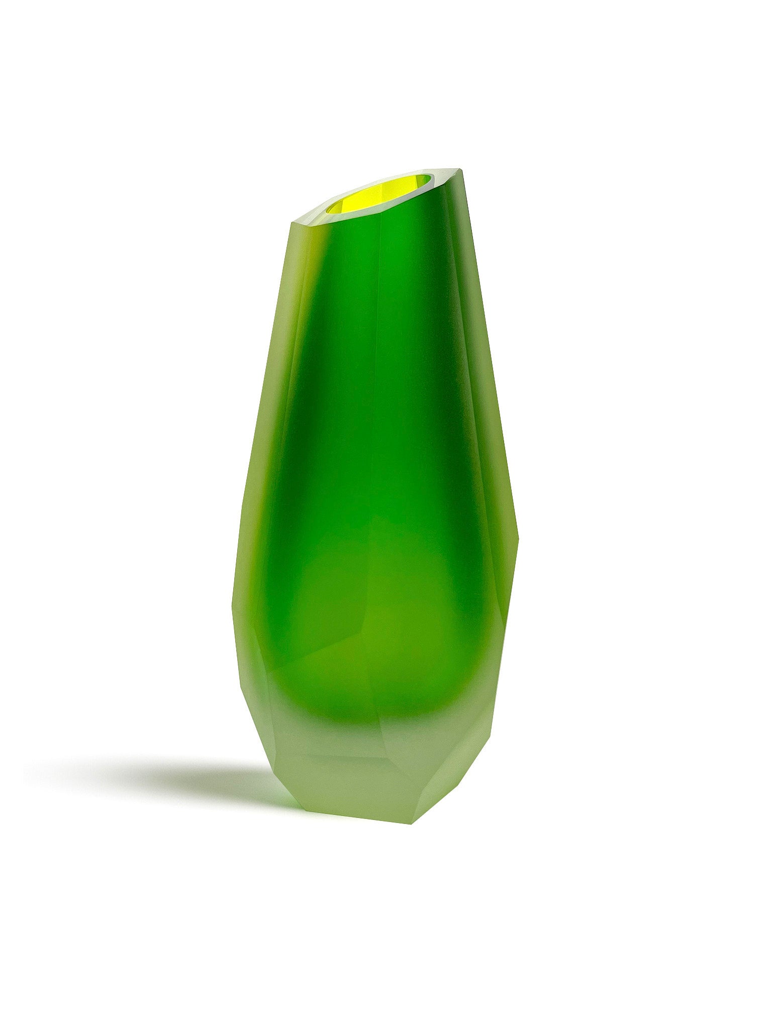 Emerald lime váza