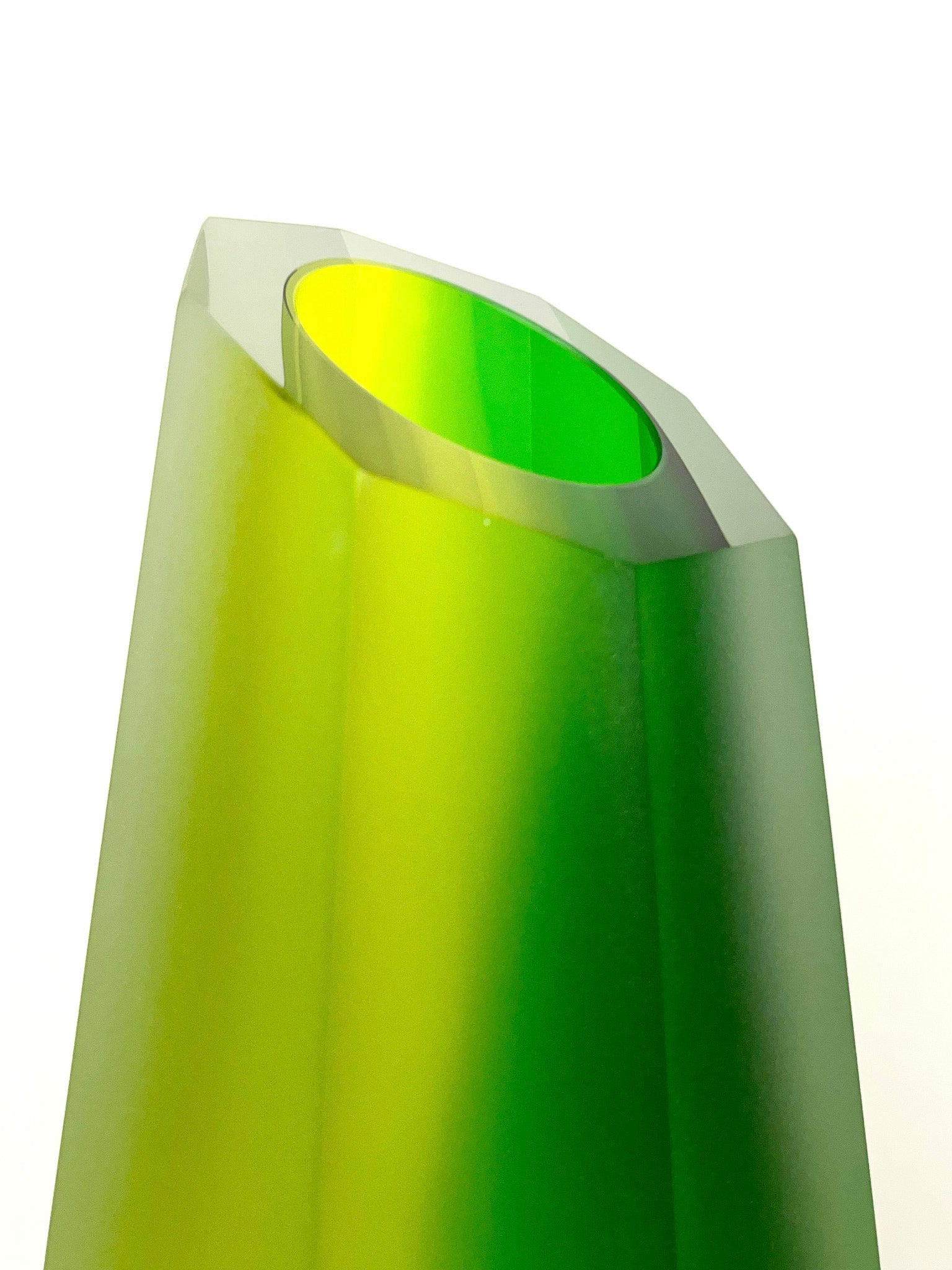 Emerald lime váza
