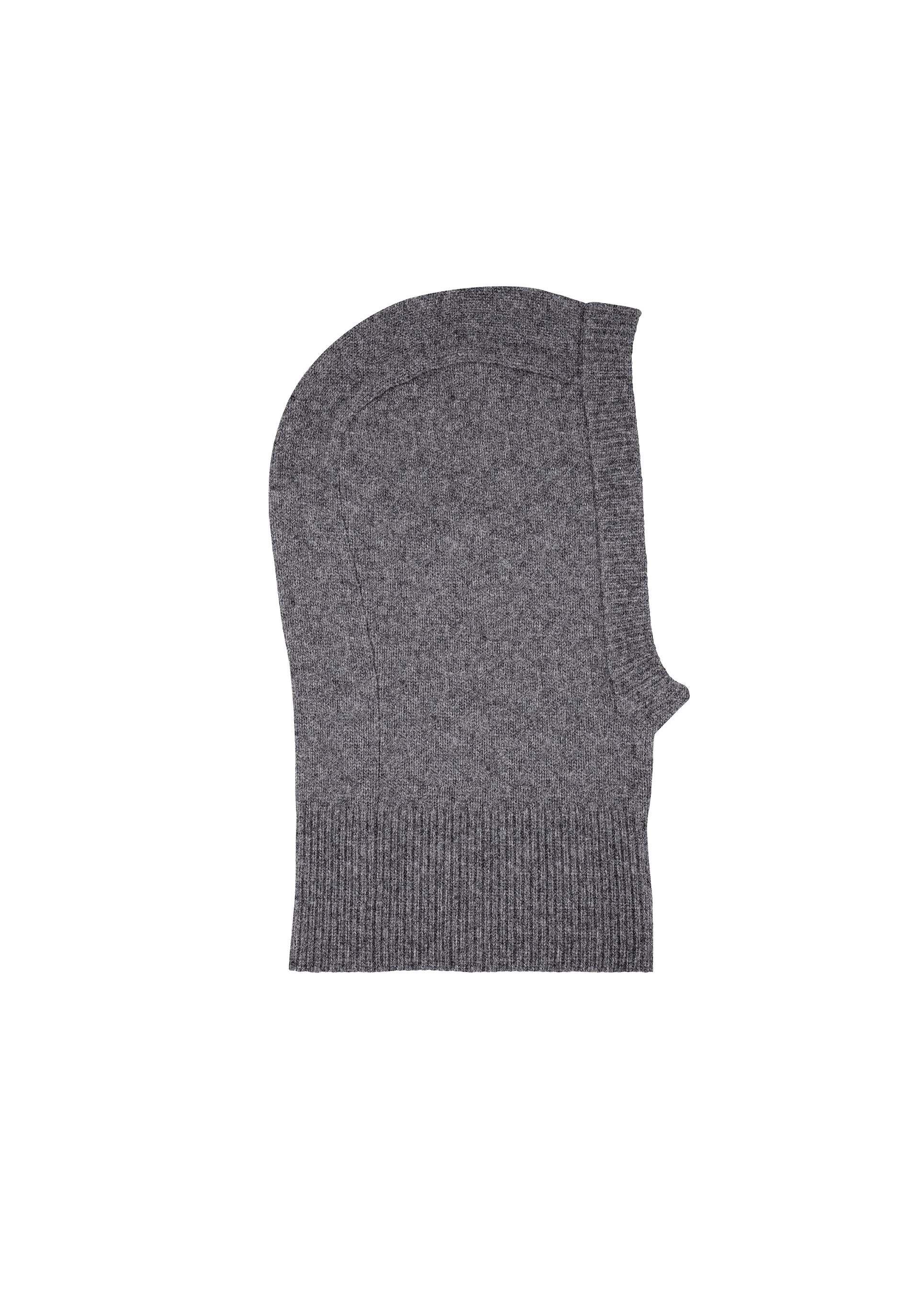 Cashmere balaclava - grey