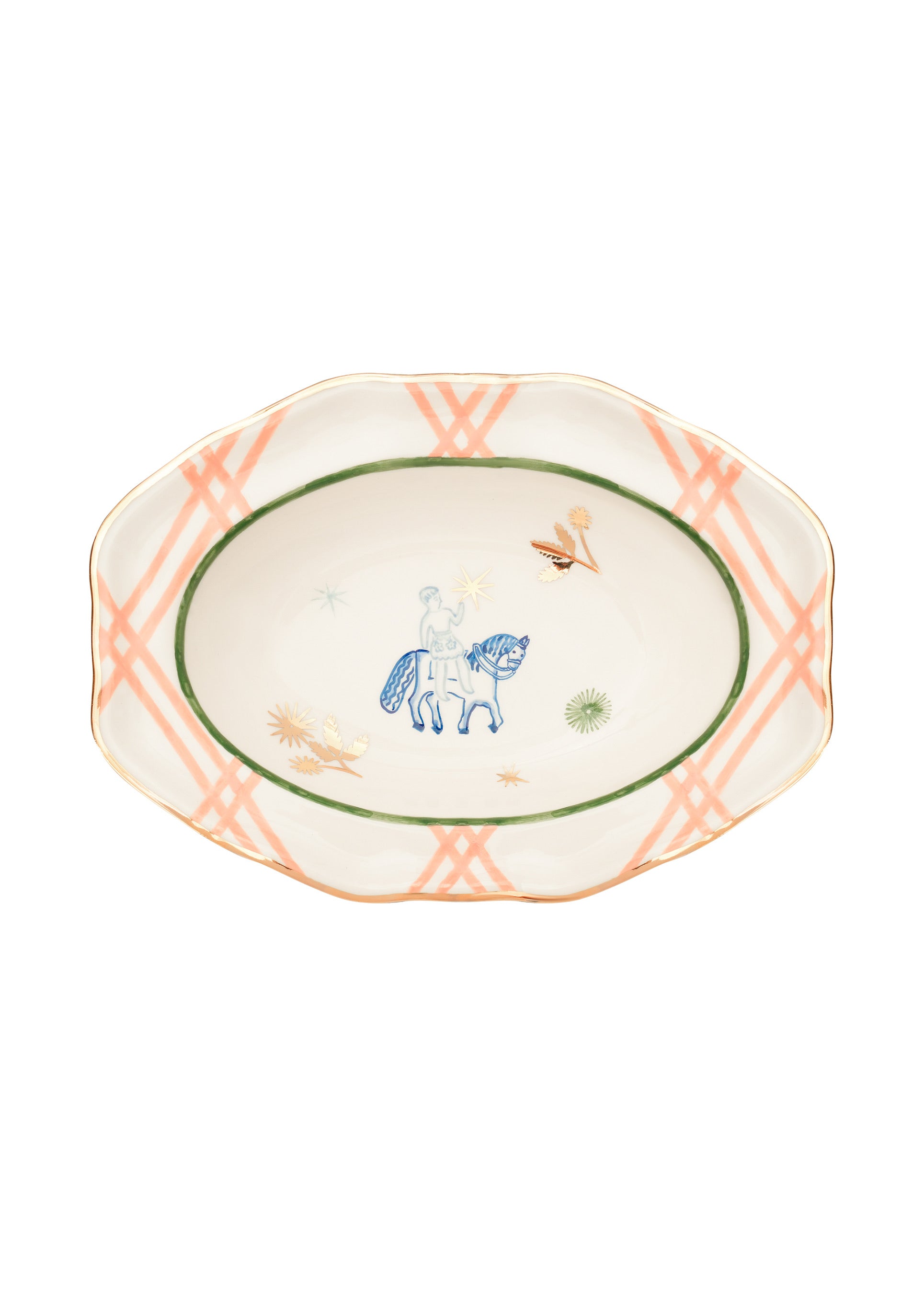 Horseman talíř s hvězdami