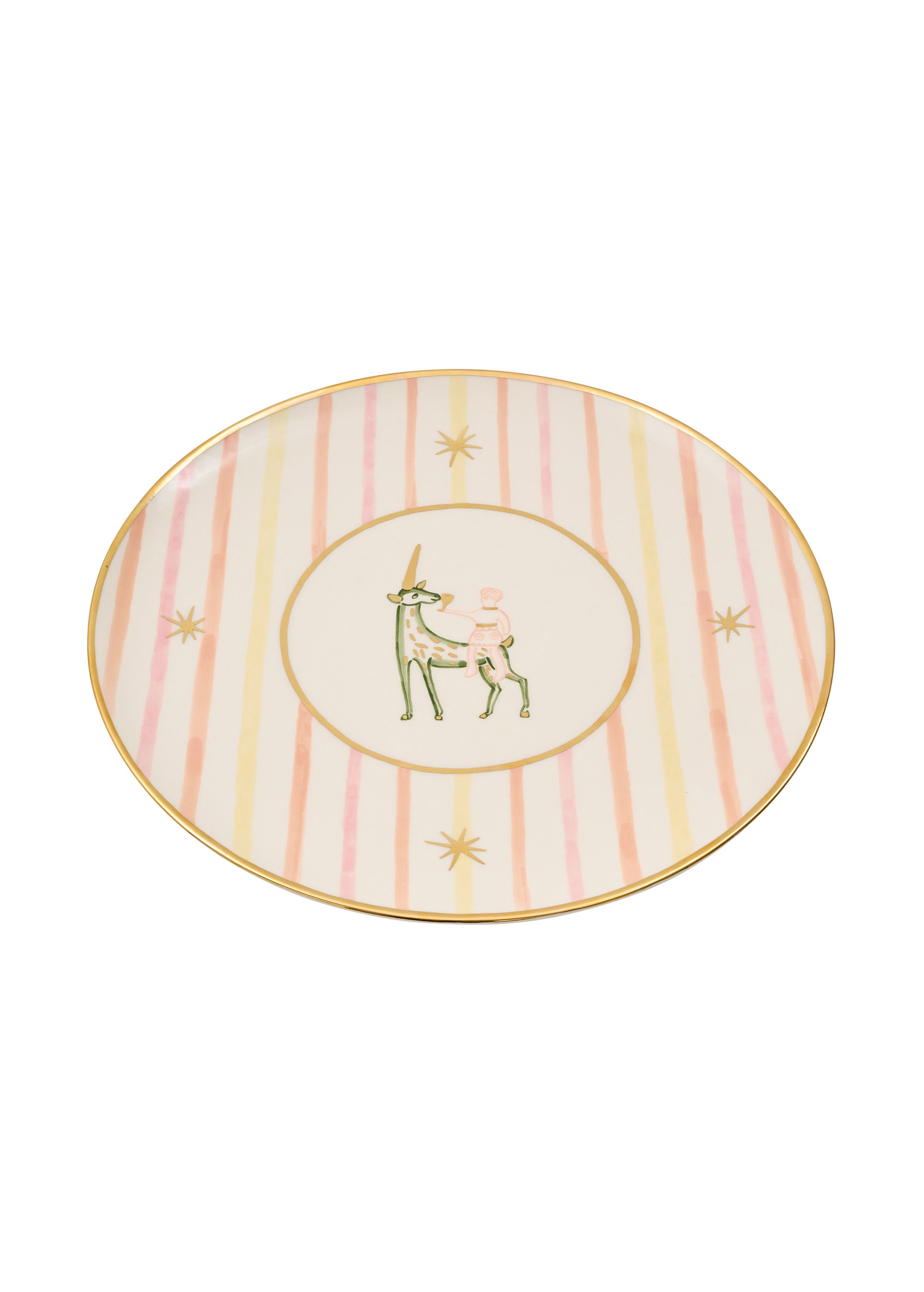 Unicorn plate - Pink