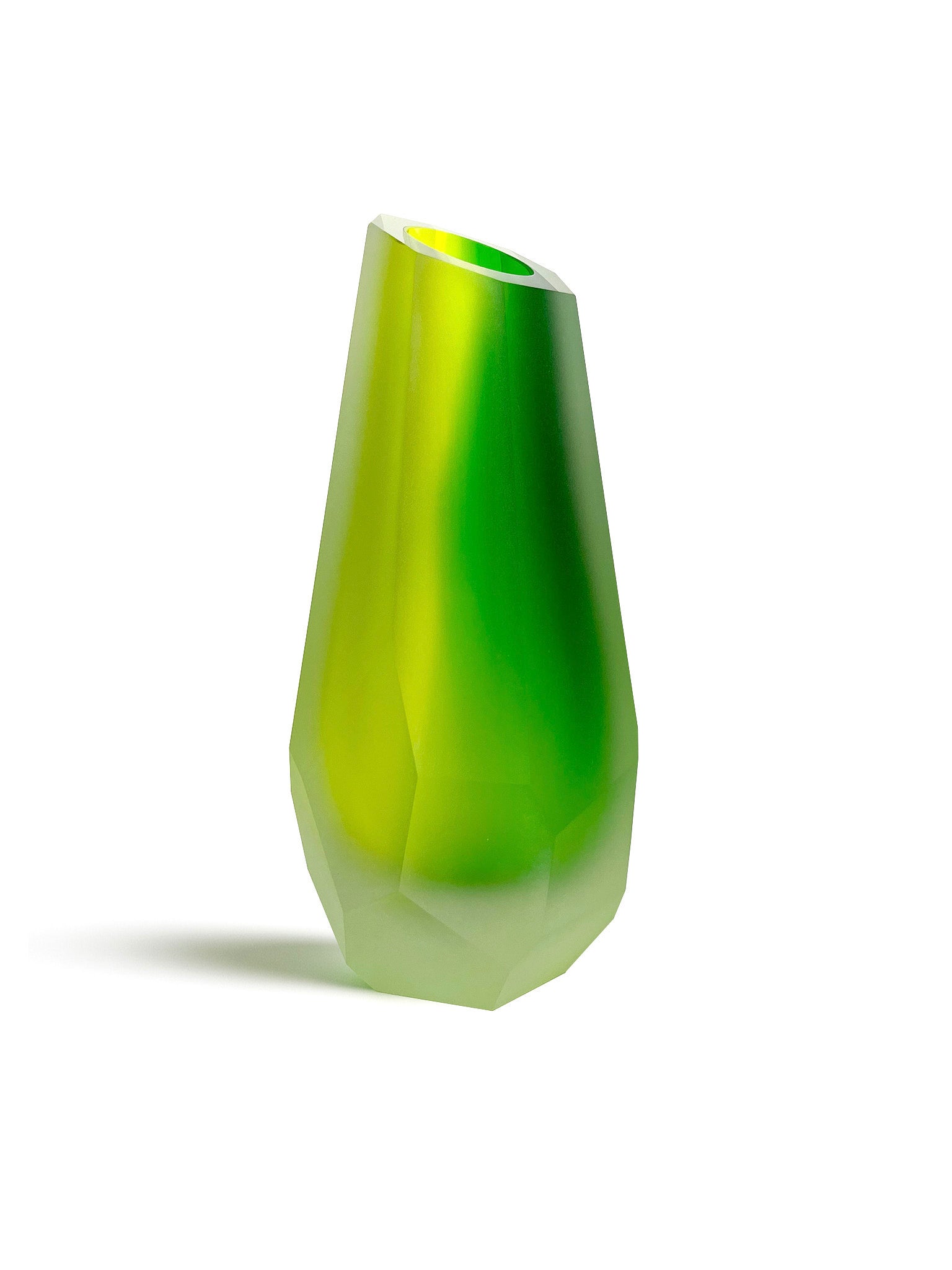 Emerald lime váza