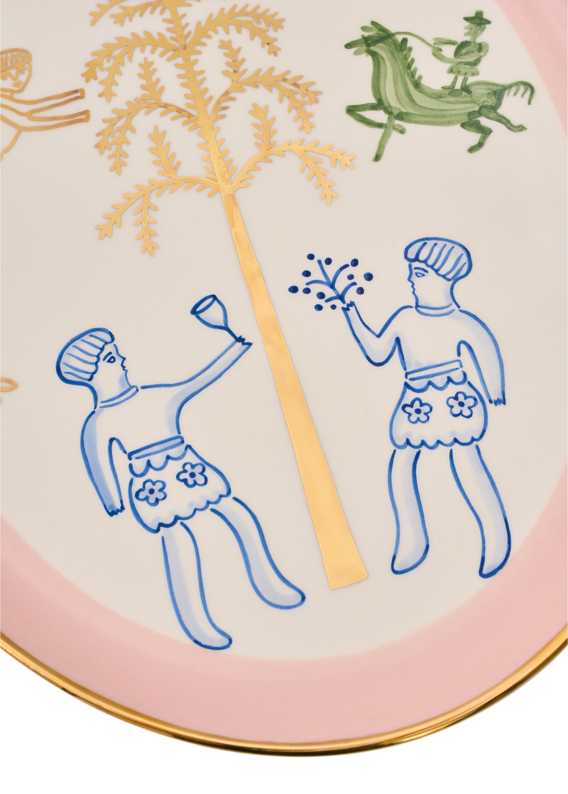 Vechornytsi oval plate