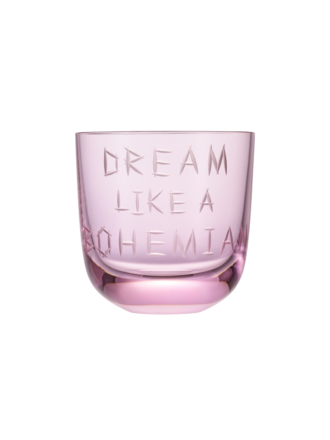 Dream like a bohemian glass