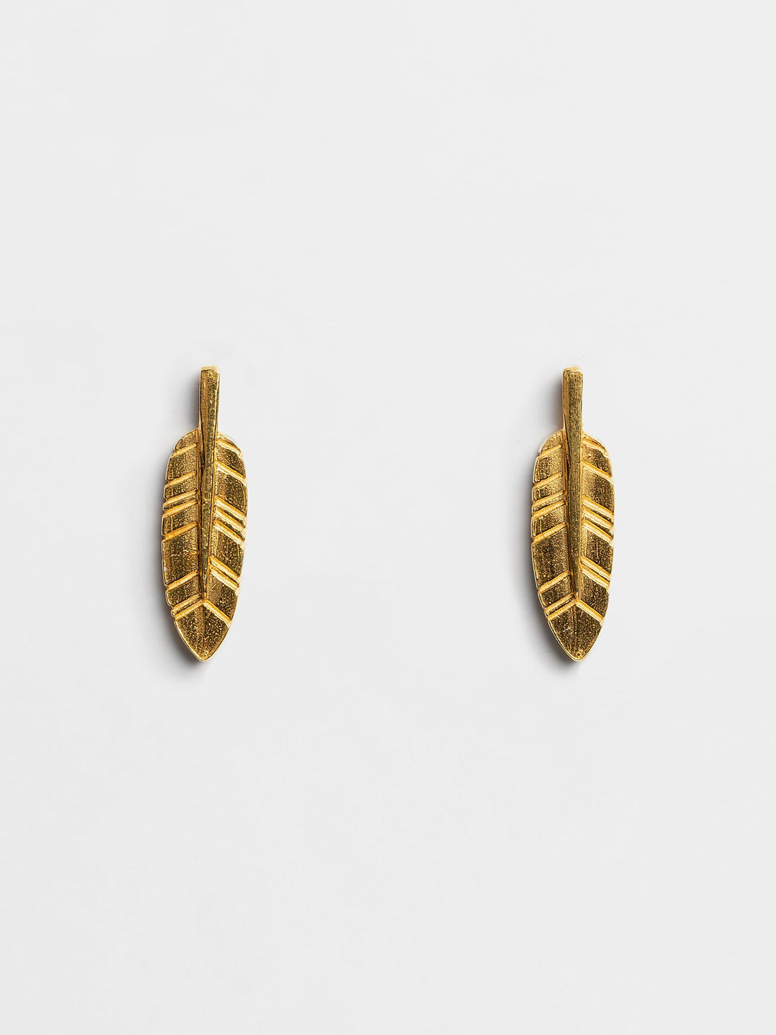 Feather earrings