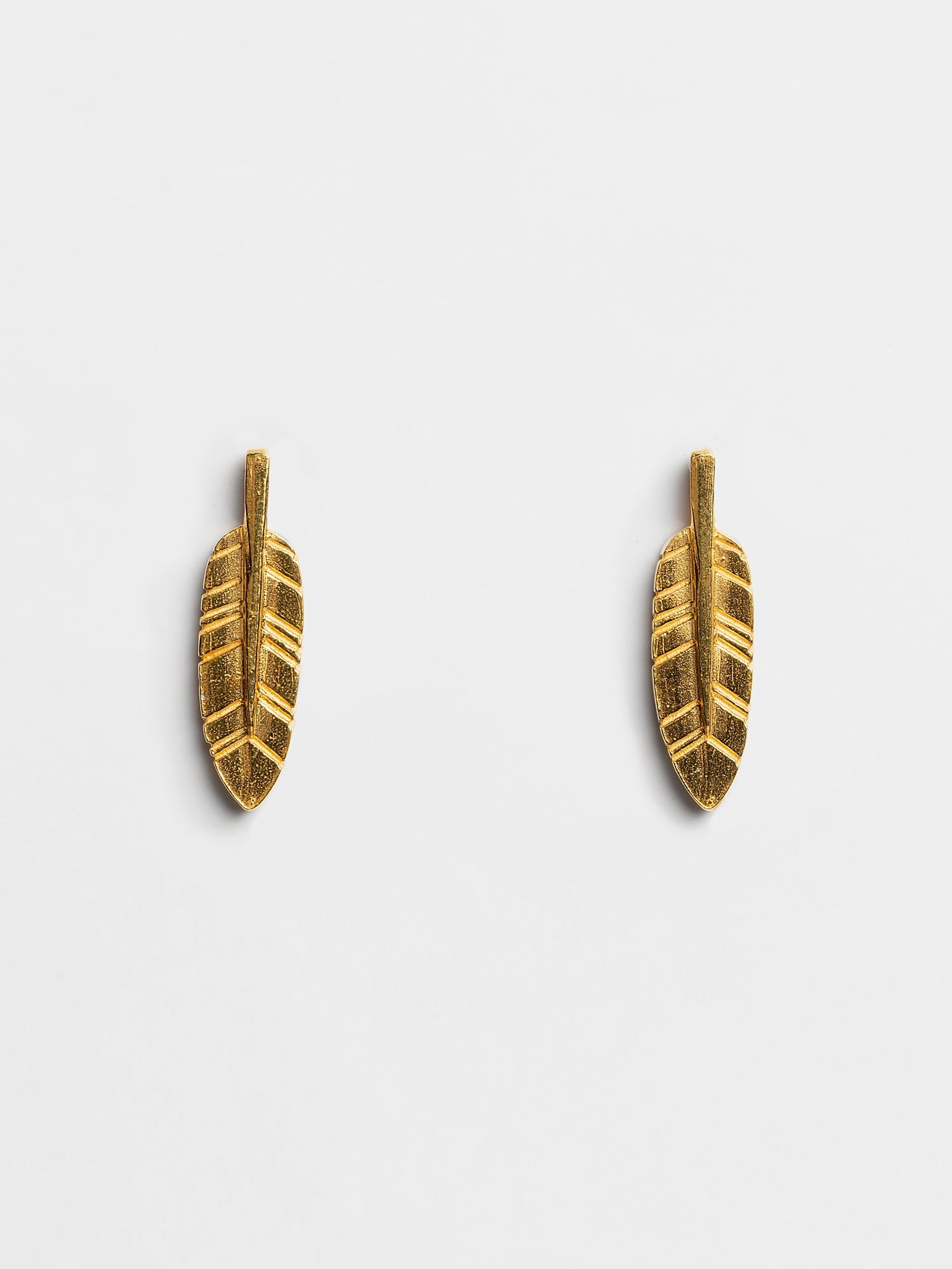 Feather earrings