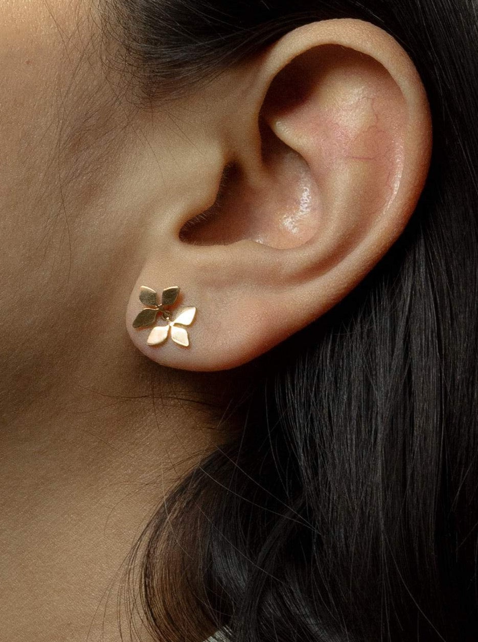 Ivy Leaves mini earrings