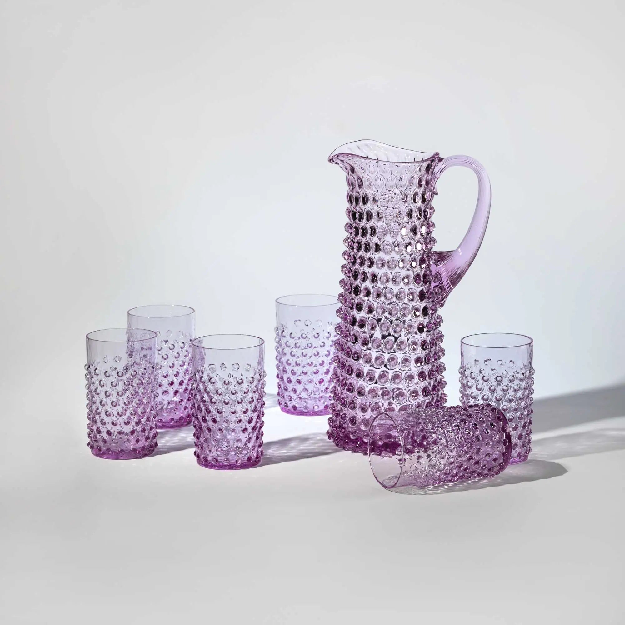 Hobnail A tall jug