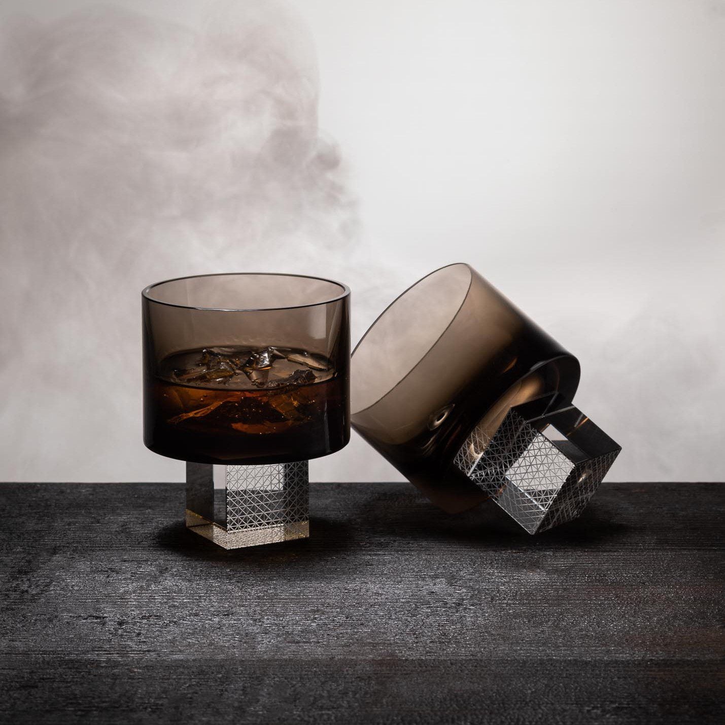 Smoke Whisky Cube sklenice