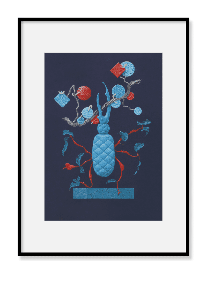 Lucanus Cervus illustration