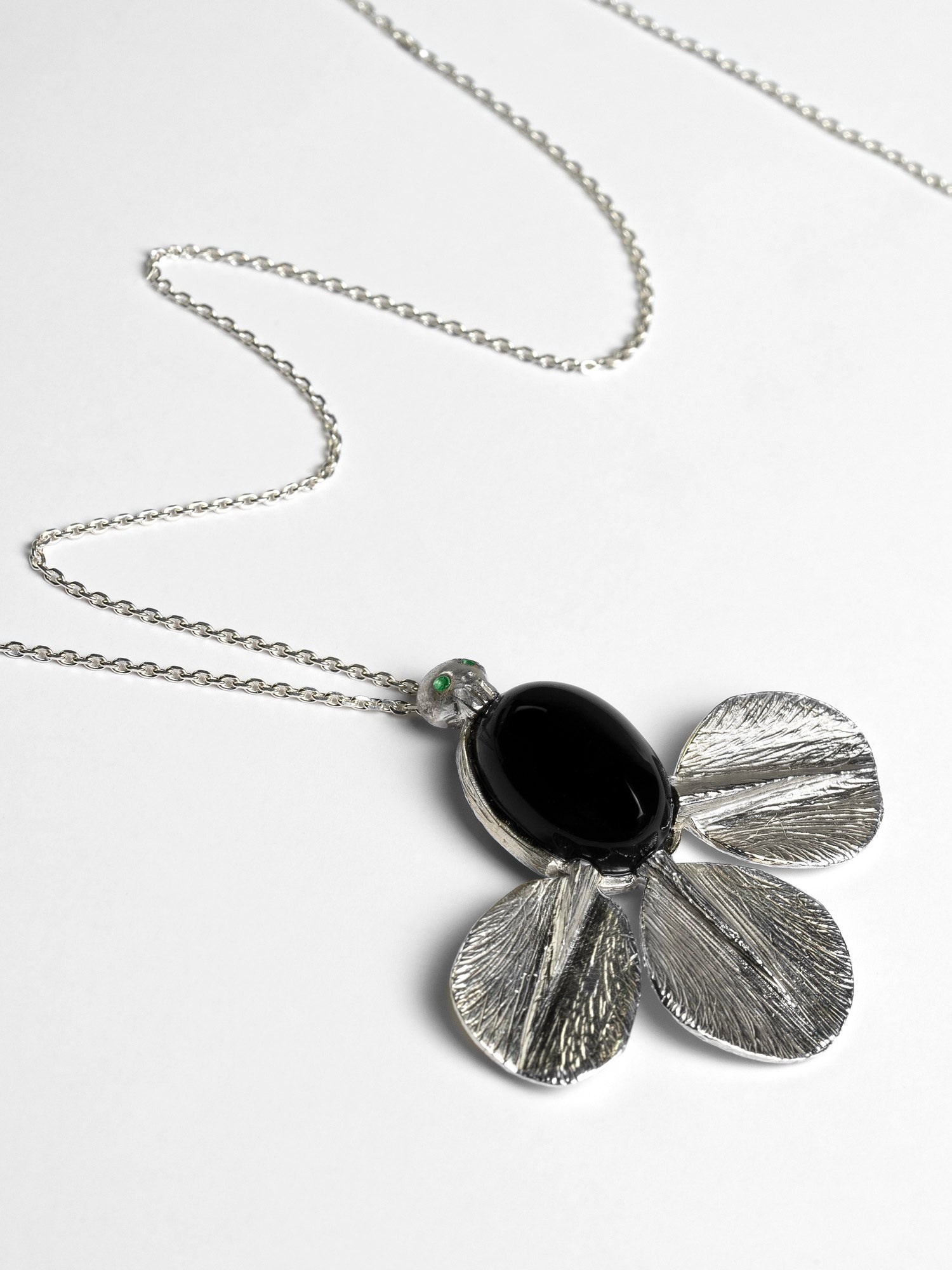 Onyx Cone necklace