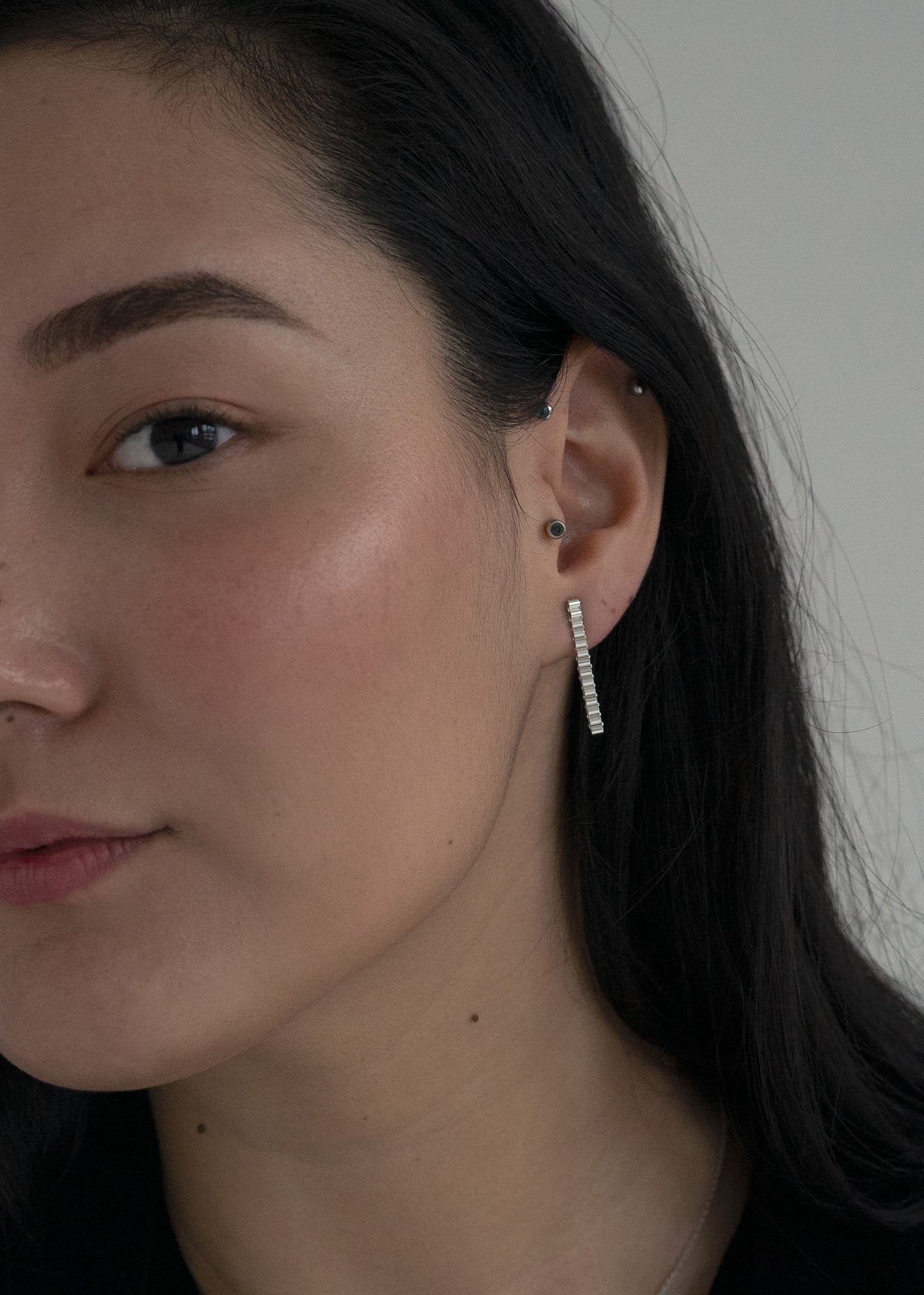 Organic small earrings