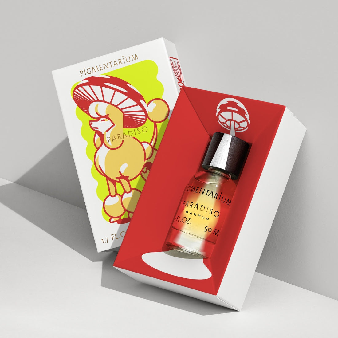 Paradiso eau de parfum LIMITED 50ml od Pigmentarium v unikátním balení.