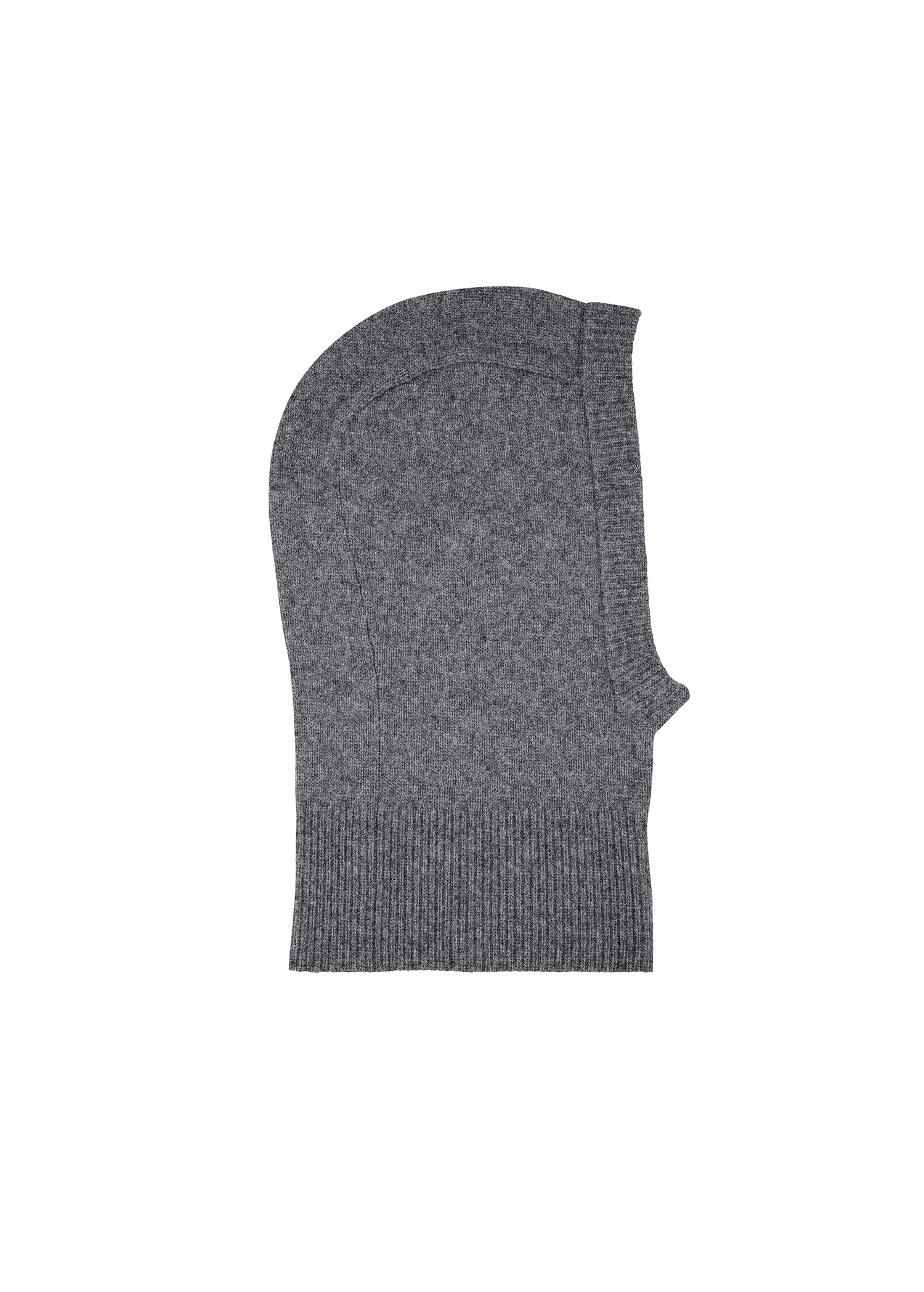 Cashmere balaclava - grey