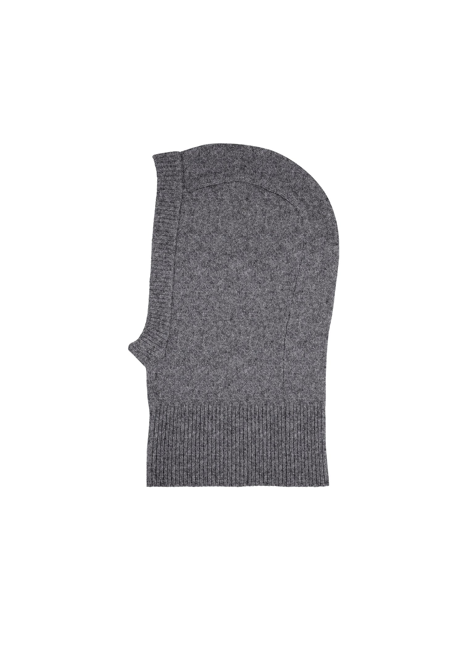Cashmere balaclava - grey