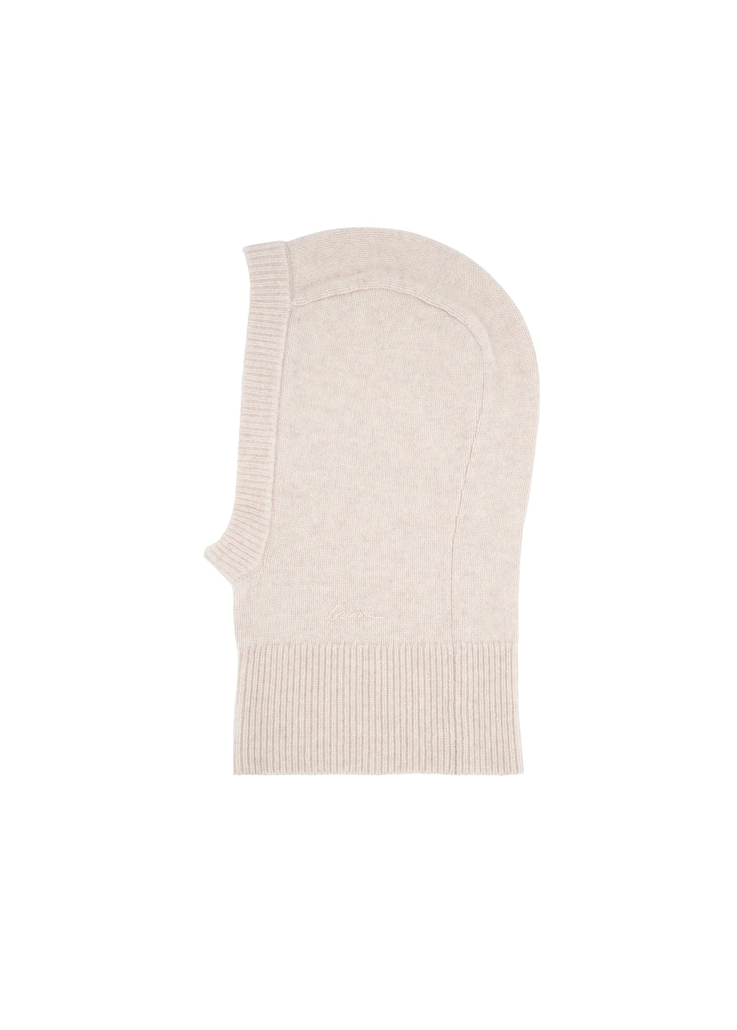 Cashmere balaclava - grey