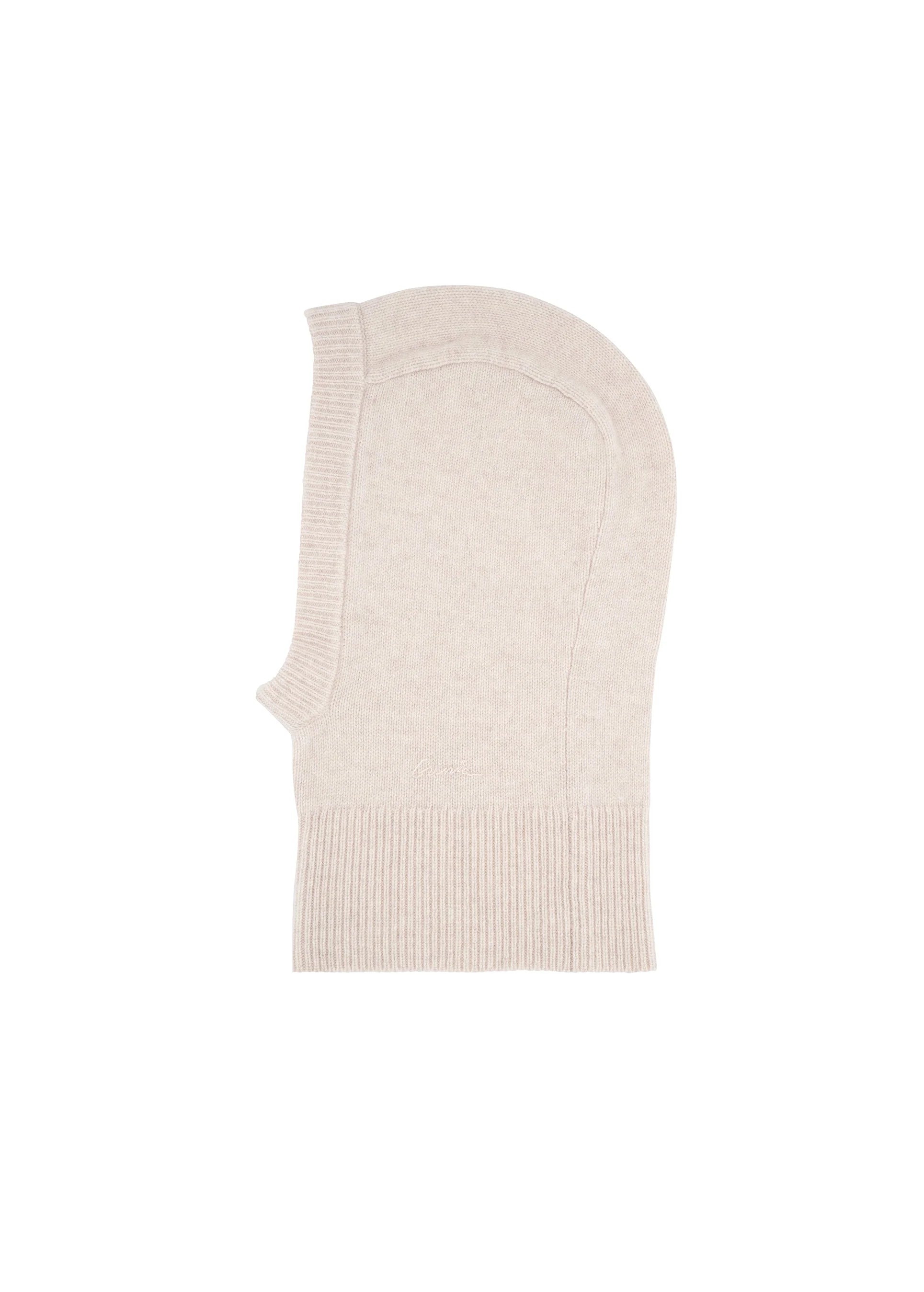 Cashmere balaclava - grey
