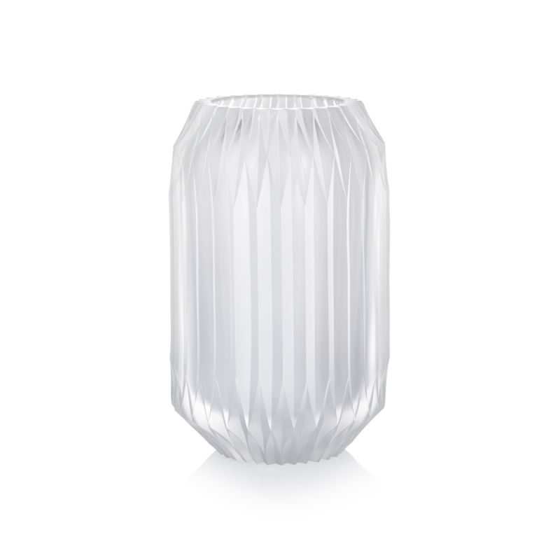 Bruta vase 22 cm - Clear 