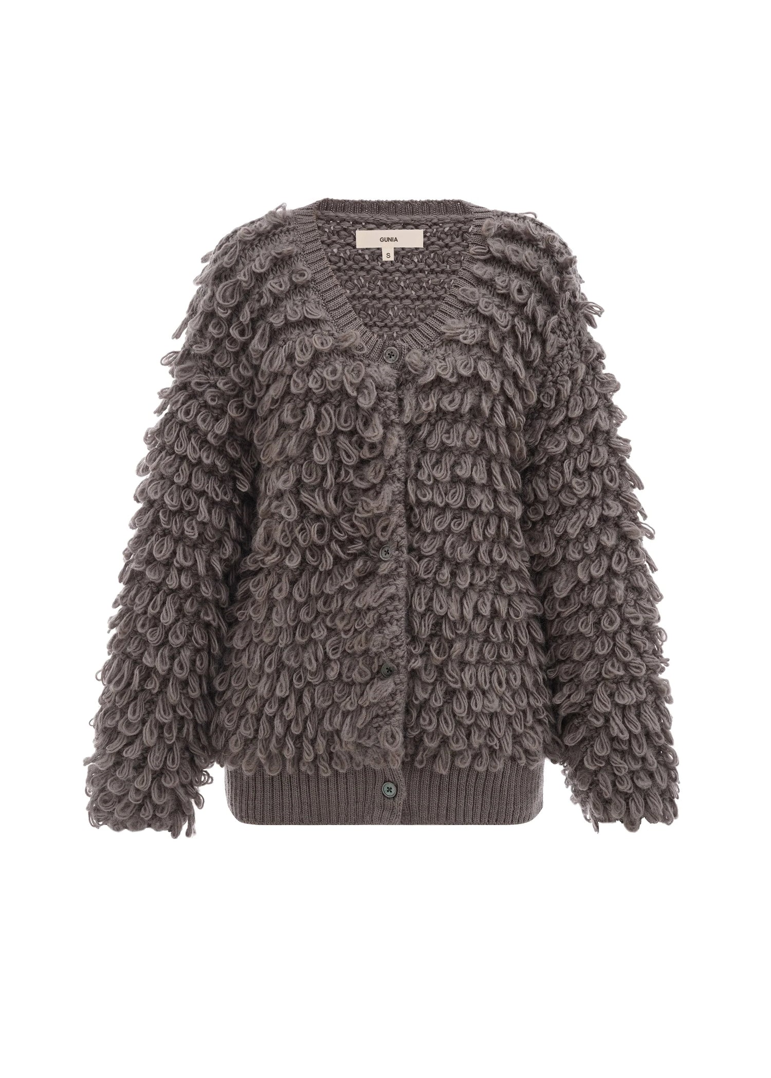 Wool cardigan - Grey