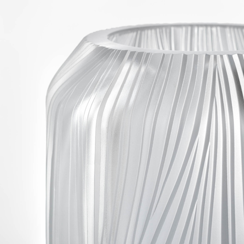 Icona váza 17 cm - Čírá