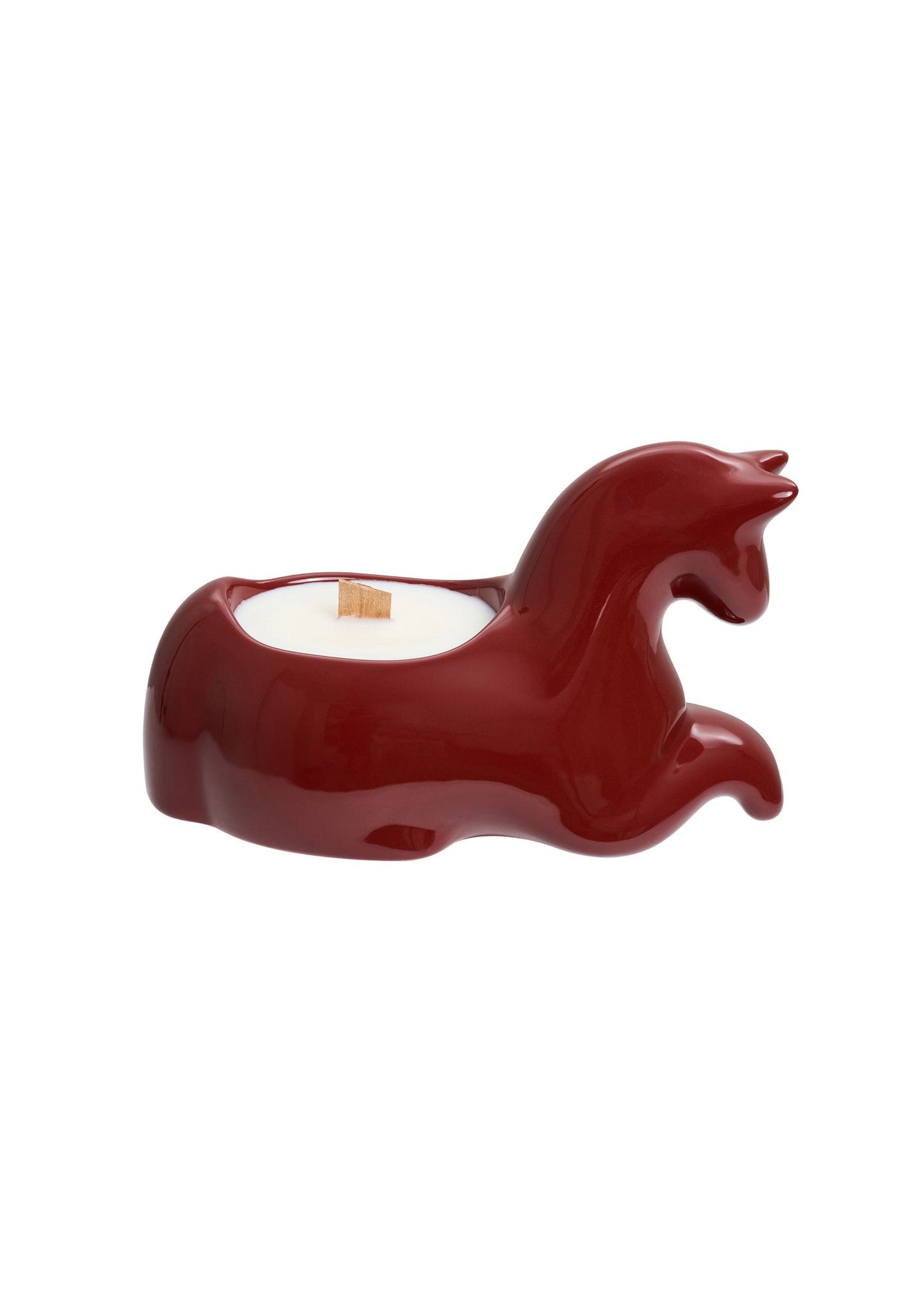 Konyk candle - Burgundy
