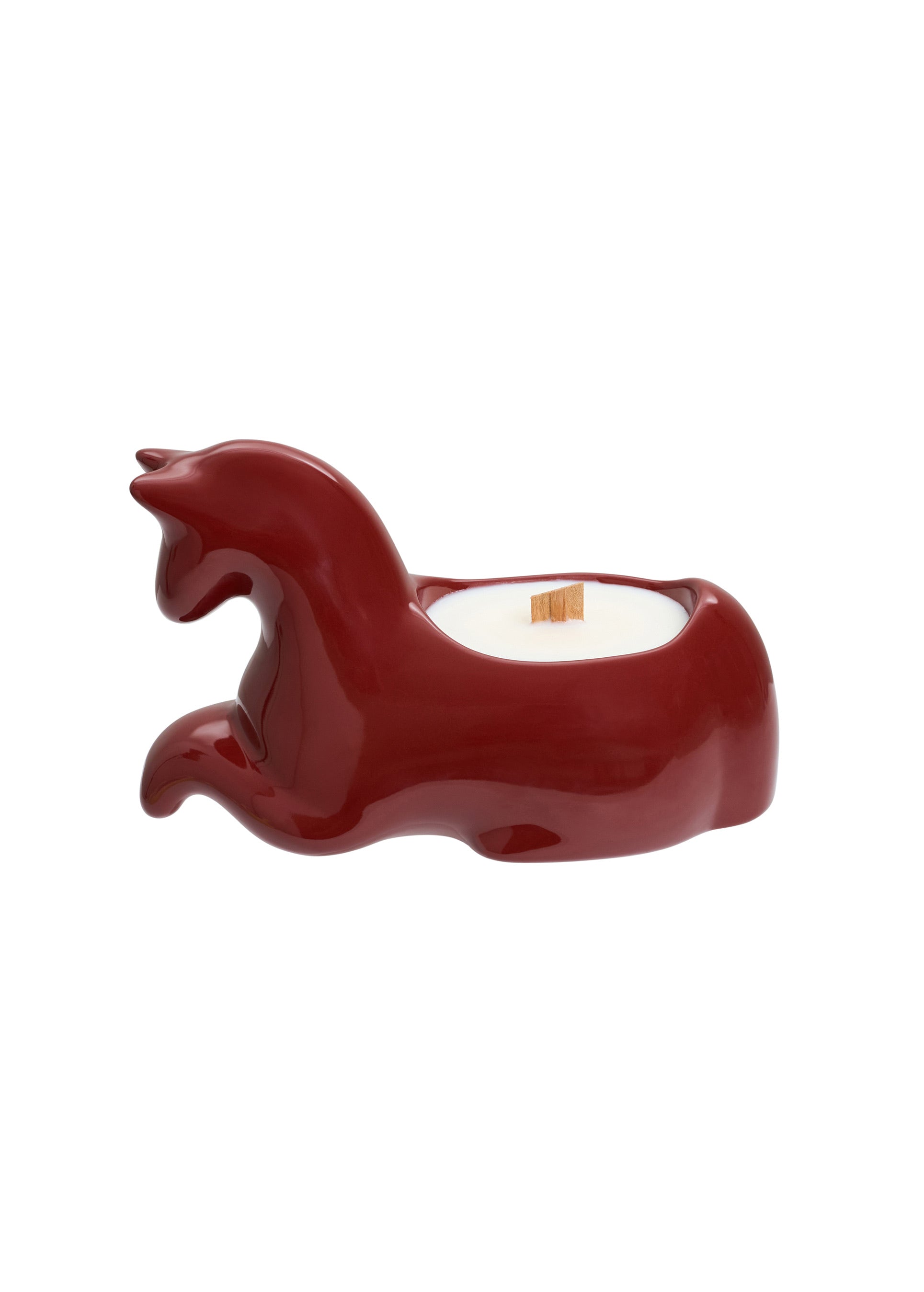 Konyk candle - Burgundy