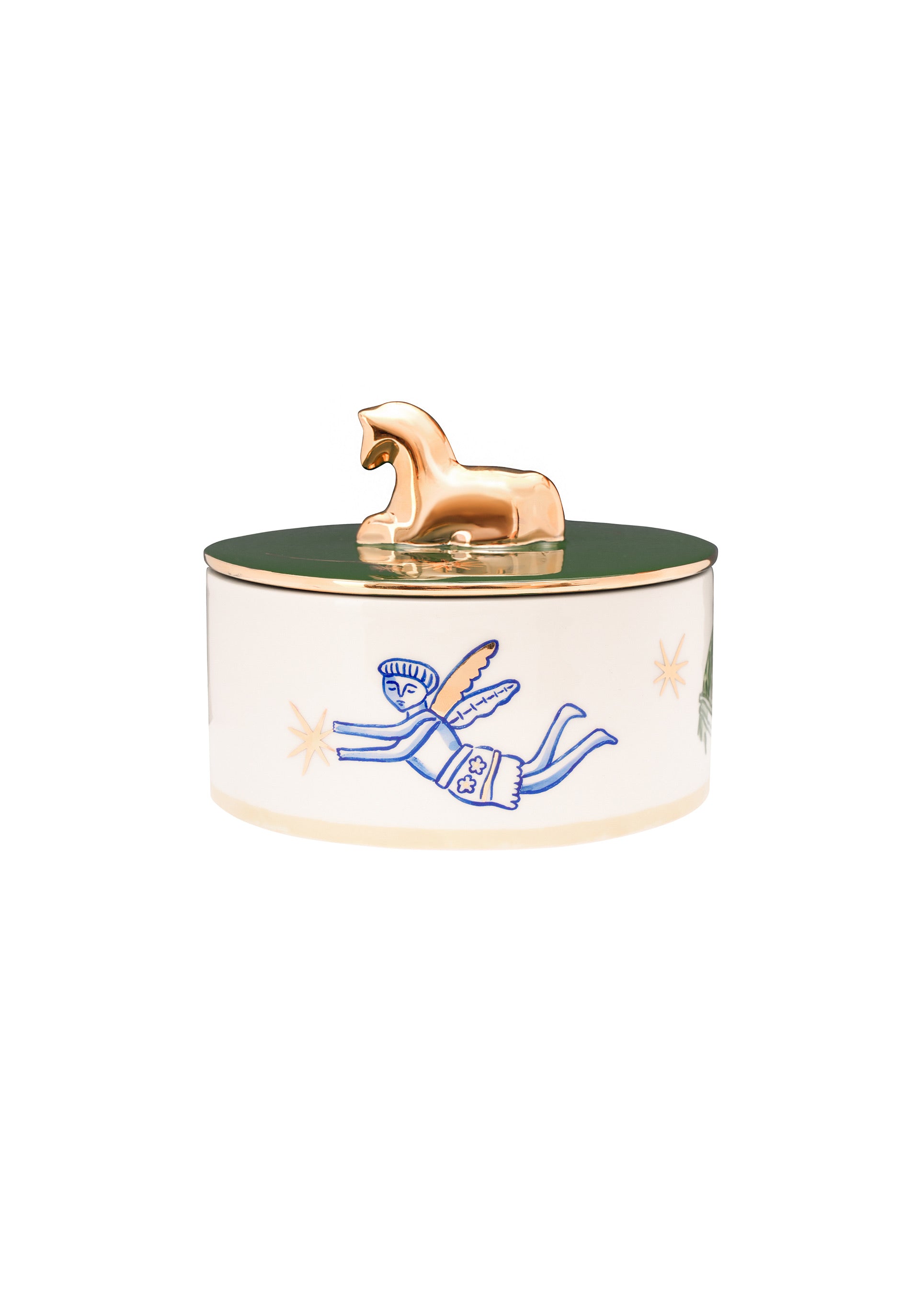 Konyk sugar bowls with flowers.