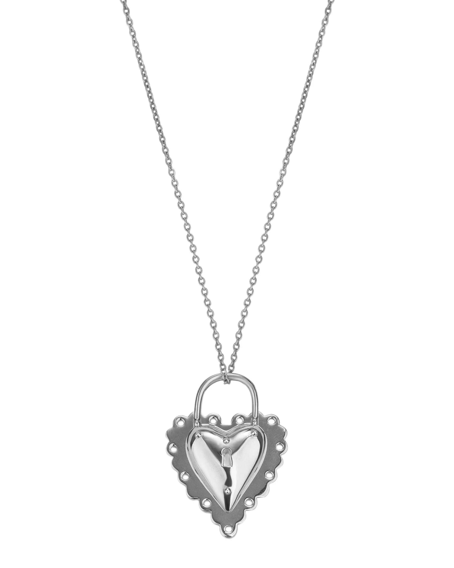Open Heart Gold Plated Pendant