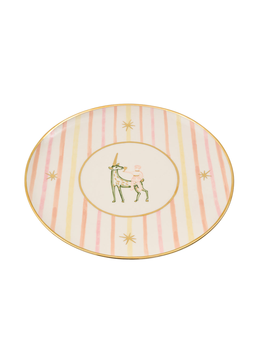 Unicorn plate - Pink