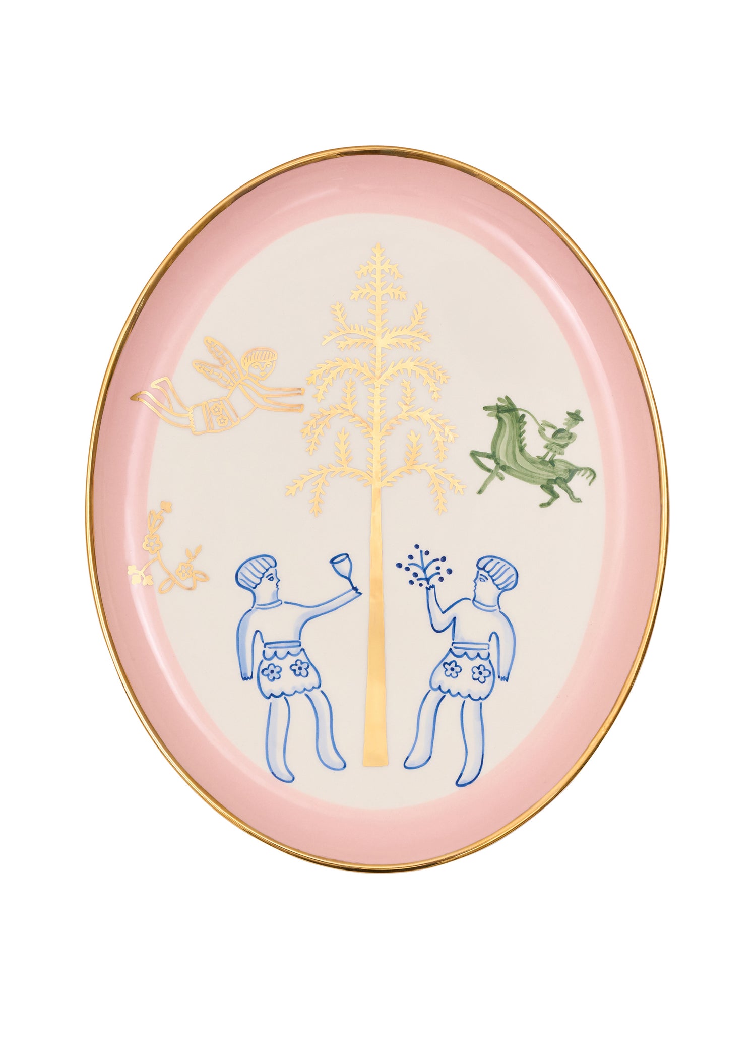 Vechornytsi oval plate