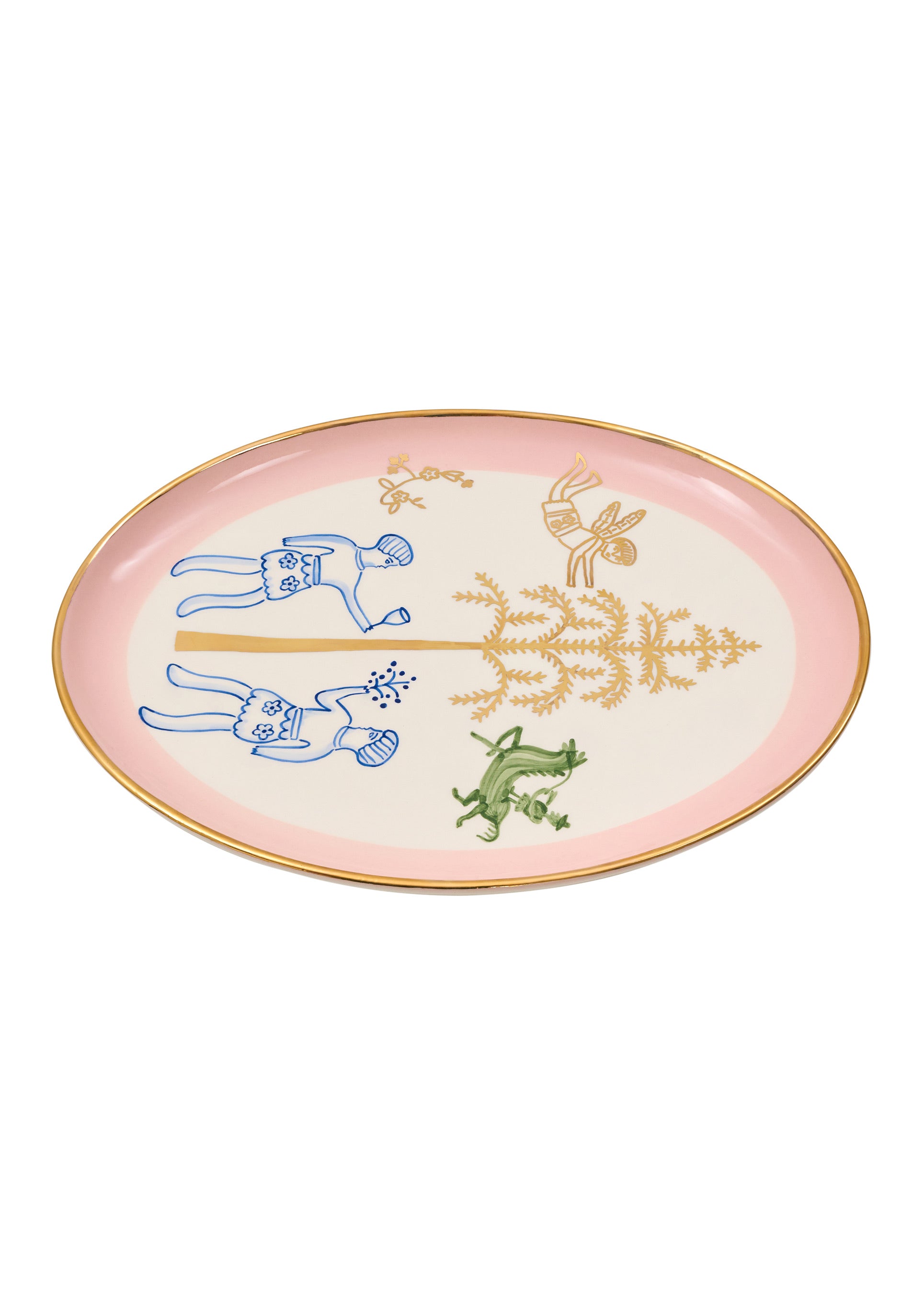 Vechornytsi oval plate